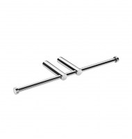 PORTARROLLOS DOBLE SIN TAPA LOGIC COSMIC